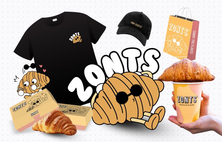 🇦🇺 ZONTS BAKEHOUSE | Bakery Mascot & Merchandise Design